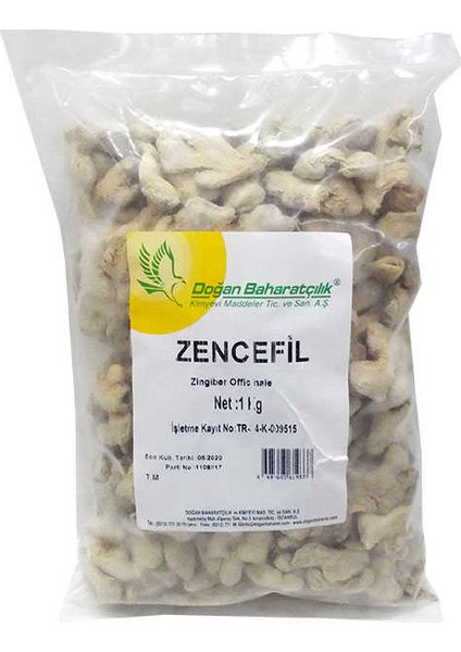 Baharatçılık Kök Zencefil 1 kg