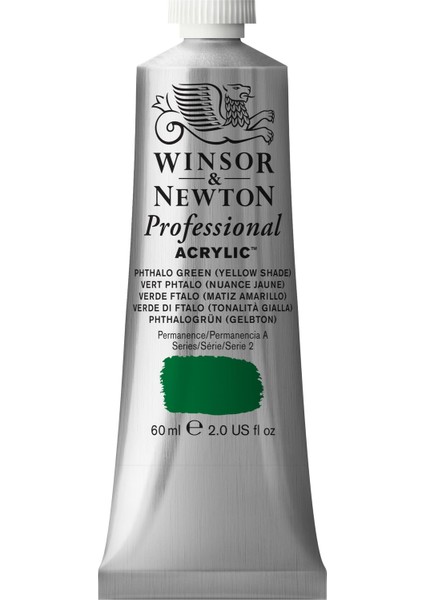 Profesyonel Akrilik Boya 60 ml Seri 2 Phthalo Green Yellow Shade