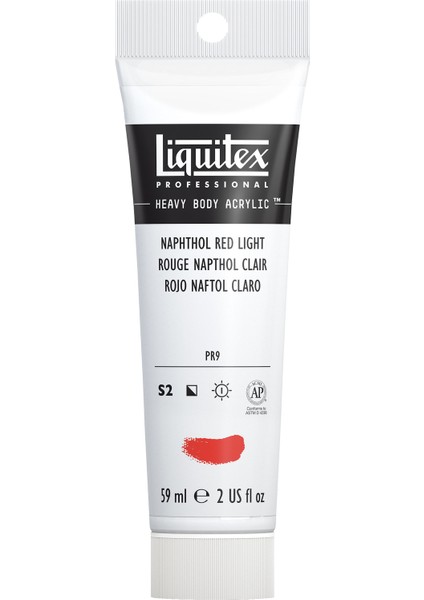 Heavy Body Akrilik Boya 59 ml Seri 2 N:294 Napthol Red Light