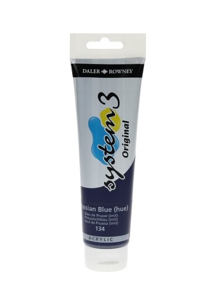 System 3 Akrilik Boya 150 ml N.134 Prussian Blue