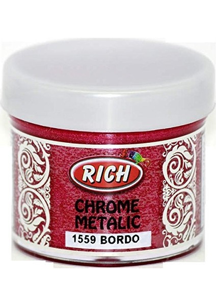 Chrome Metalik Boya 60 cc N.1559 Bordo