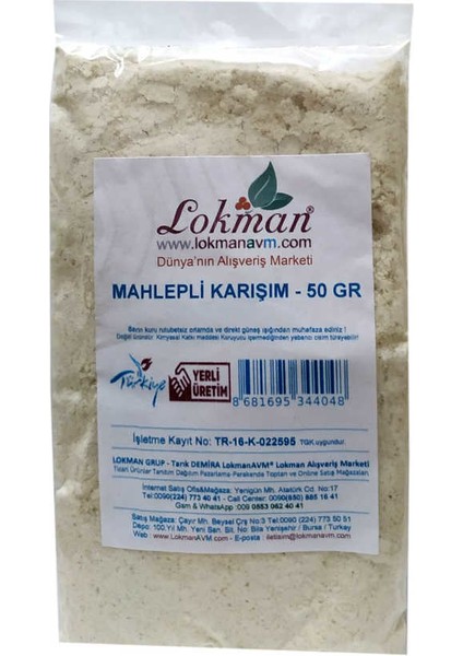 Mahlepli Karışım 50 gr Pkt