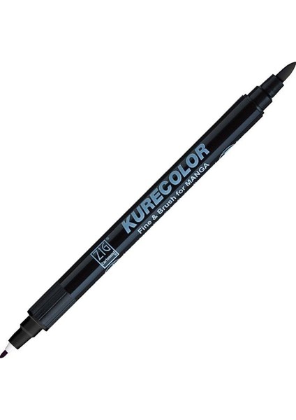 Kurecolor Fine&brush For Manga Çift Taraflı Kalem N:900 Black