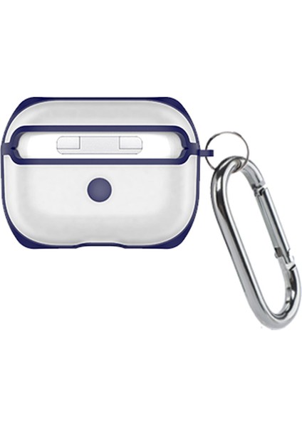 Apple Airpods Pro Kılıf Hybrid Lacivert