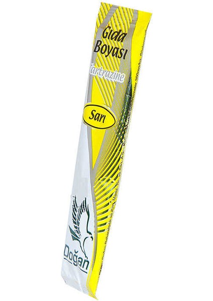 Pasta Şerbet Slime Gıda Boyası Sarı Toz 9 gr Paket