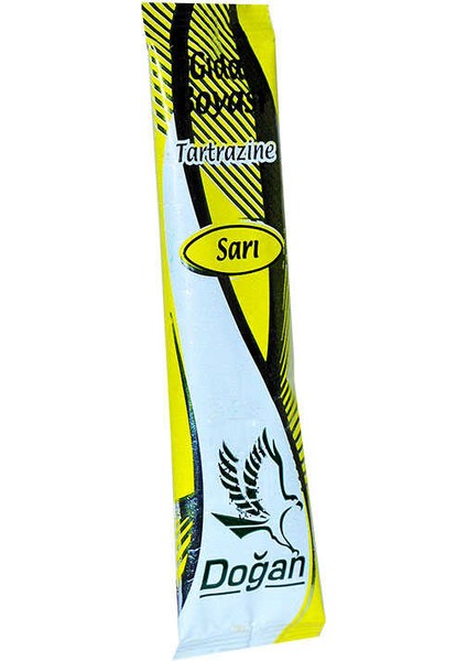 Pasta Şerbet Slime Gıda Boyası Sarı Toz 9 gr Paket modelleri