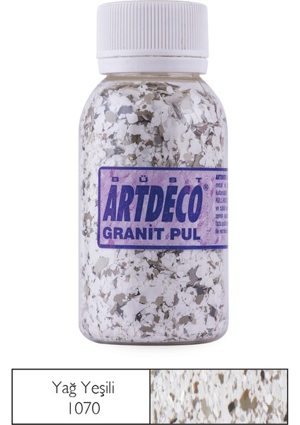 Granit Pul 100 ml N:1070 Yağ Yeşili