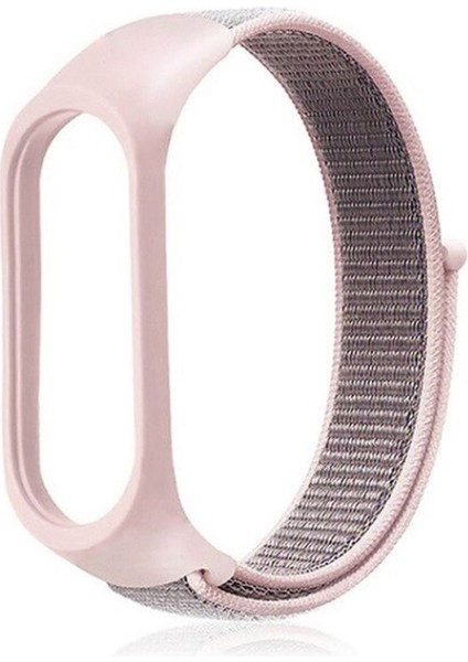 Xiaomi Mi Band 6 Kordon Cırtcırt Kumaş Kordon Velcro Bronz