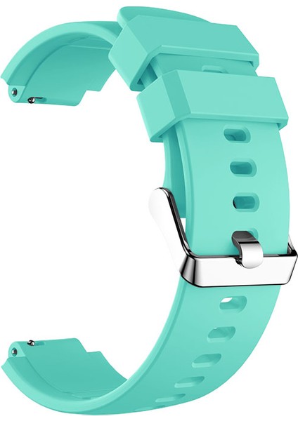 Amazfit Verge Kordon Kançalı Silikon Renkli Turkuaz