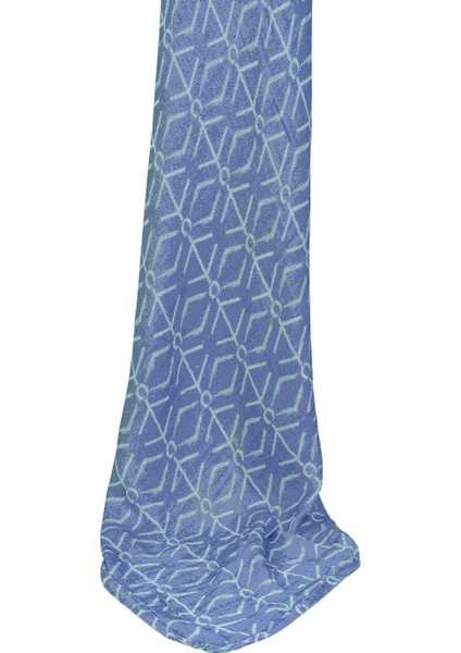 Müslin Bez 100X120CM Tekli Mavi Geo