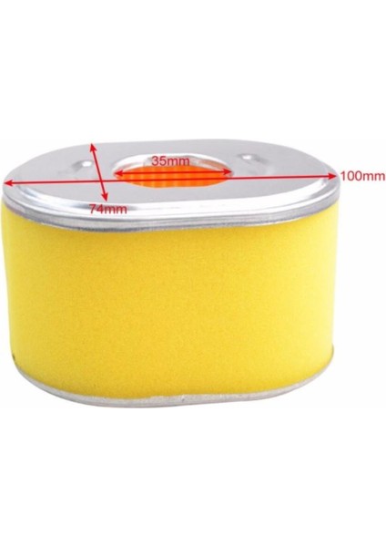 Benzinli Çapa,jeneratör Su Motoru Honda GX160/GX200 Kuru Tip Hava Filtresi