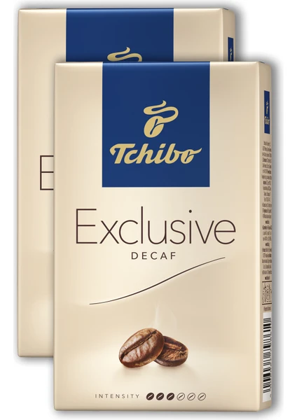 Exclusive Decaf Kafeinsiz Öğütülmüş Filtre Kahve 2X250 G Avantajlı Paket