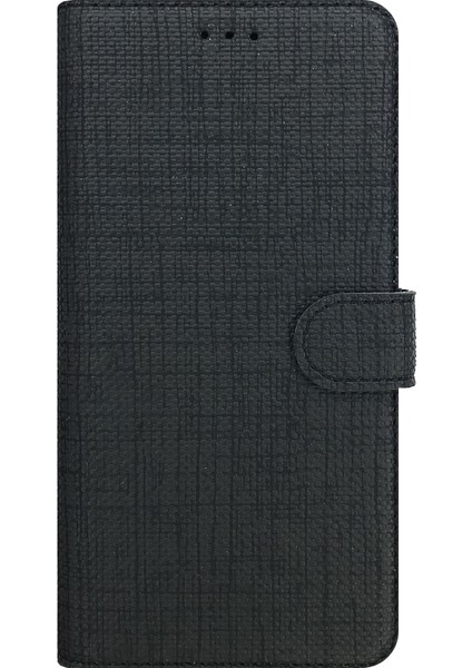 Oppo Reno4 Lite Kılıf Fitcase Fabric Kapaklı Cüzdanlı