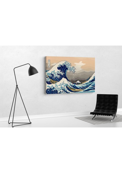 The Great Wave Off Kanawaga Kanvas Tablo