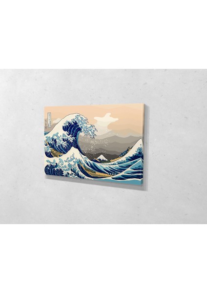 The Great Wave Off Kanawaga Kanvas Tablo fiyatları