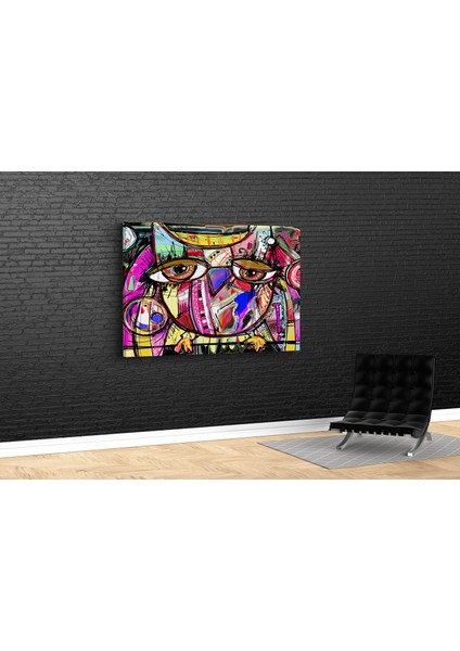 Picasso Soyut Kanvas Tablo