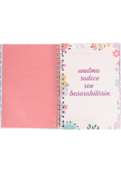 Happy Gökkuşagı Tasarım Konuşan Ajanda Haftalık Planlayıcı Defter indirimleri