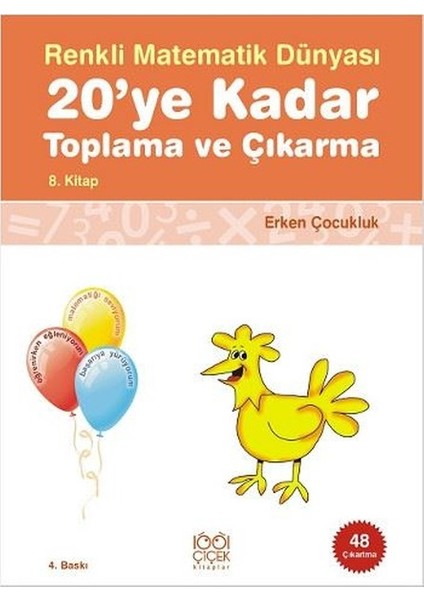 Renkli Matematik Dünyası 8- 20’Ye Kadar Toplama Ve Çıkarma-Pascal Press