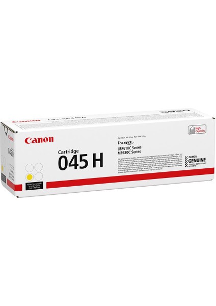 CRG 045 H Y Yüksek Kapasiteli Orijinal Sarı Toner