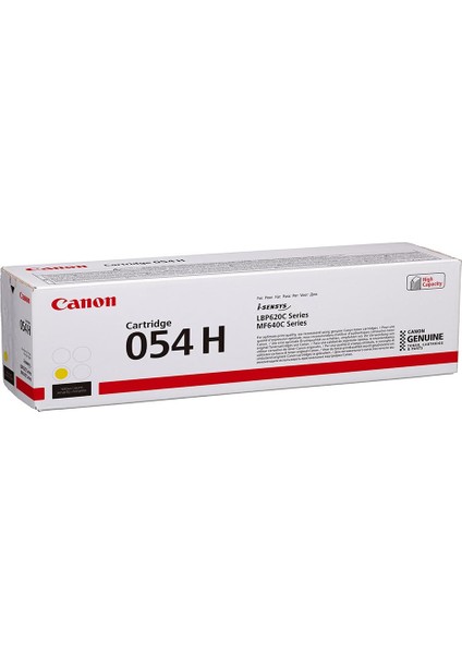 CRG-054H Y Yellow Sarı Yüksek Kapasiteli Toner MF645 modelleri