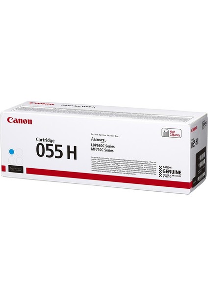 CRG 055 H C Yüksek Kapasiteli Orijinal Cam Göbeği (Mavi) Toner