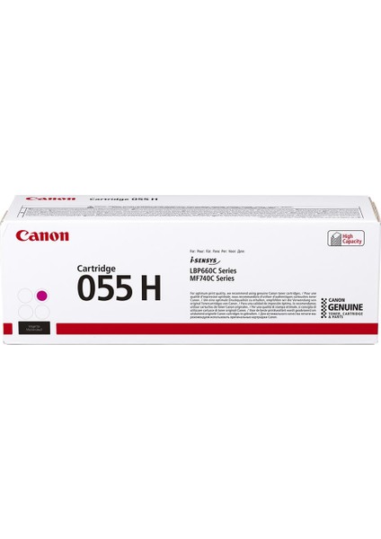 CRG 055 H M Yüksek Kapasiteli Magenta Toner