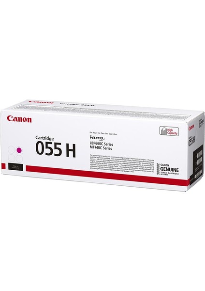 CRG 055 H M Yüksek Kapasiteli Magenta Toner