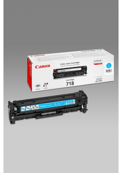 CRG 718 C Orijinal Cam Göbeği (Mavi) Toner