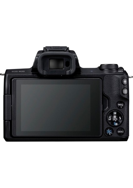 EOS M50 + EF-M 15-45mm f/3.5-6.3 IS STM Fotoğraf Makinesi (Canon Eurasia Garantili) fiyatları