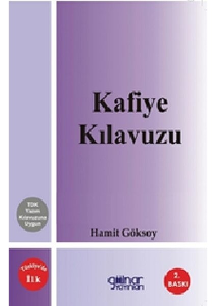 Kafiye Kılavuzu - Hamit Göksoy