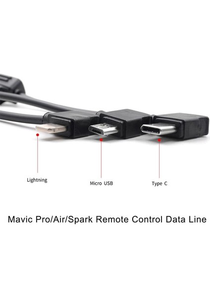 Djı Mavic Pro Mikro USB Veri Kablosu 10 cm Telefonlar Için Siyah Renk fırsatları