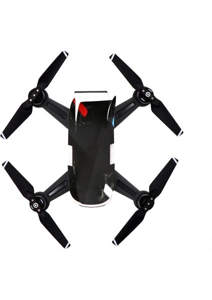 Djı Spark Su Geçirmez Premium Pvc Sticker Çıkartma Black Angle