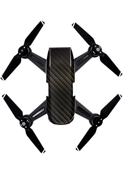 Djı Spark Su Geçirmez Premium Pvc Sticker Çıkartma Carbon