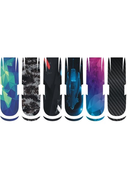 Djı Spark Su Geçirmez Premium Pvc Sticker Çıkartma Carbon