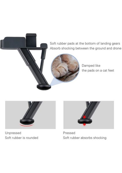 Djı Mavic 2 Pro/zoom 42MM Yükseletilmiş Iniş Takımı Seti Gimbal Koruma fiyatları