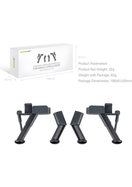 Dji Mavic 2 Pro Yükseltilmiş Güvenli Iniş Seti Dronunuzu ve Gimbalınızı Koruyun fırsatları