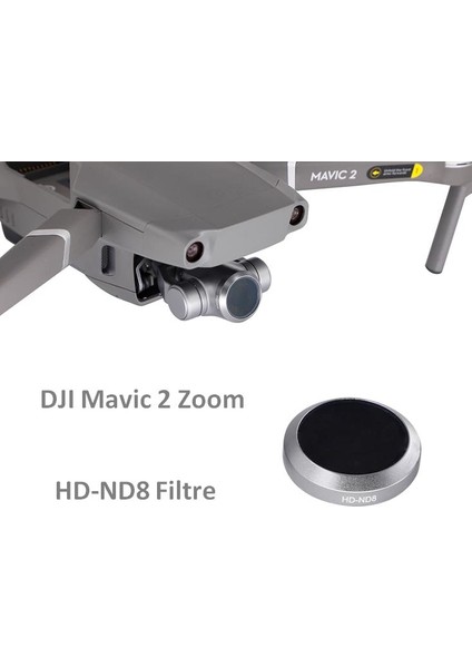 Djı Mavic 2 Zoom Kamera Hd-Nd8 Lens Filtre