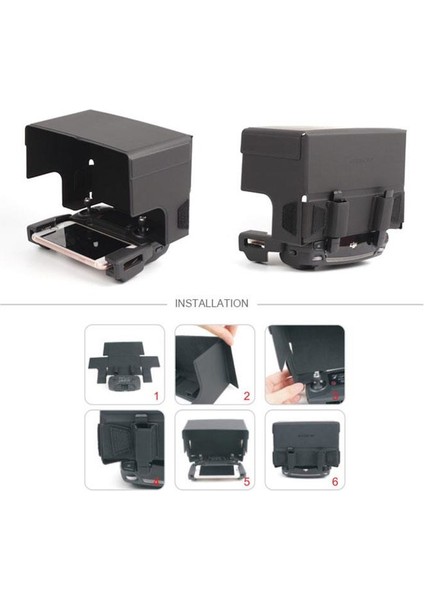 Djı Mavic Pro/platinum/spark Uzaktan Kumanda Gölgelik modelleri