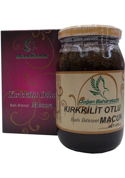 Kırkkilitotlu Ballı Bitkisel Karışım Cam Kavanoz 450 gr