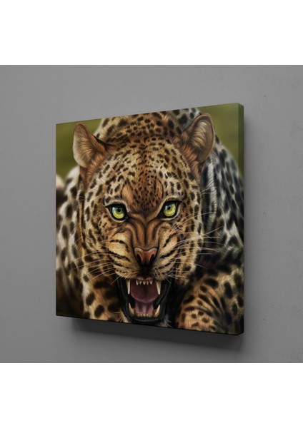 Hırslı Aslan 25 x 25 cm