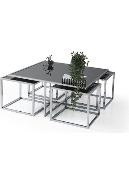 Krom Orta Sehpa Kare Yavrulu