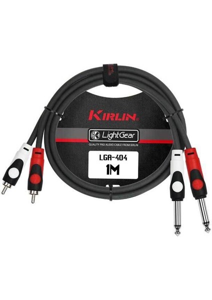 2mt Patch Kablo (2x1/4'' Mono - 2xrca)