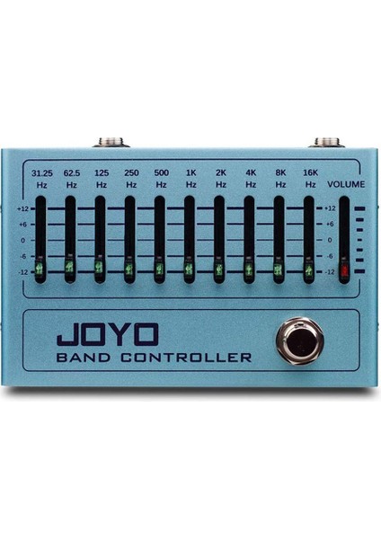 R12BAND 12 Bant Gitar Ekolayzır Pedalı