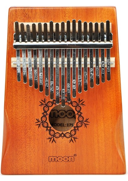 17S1 17 Notalı Maun Kalimba