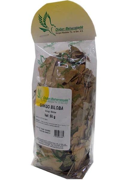 Ginkgo Biloba Yaprağı 50 gr Paket