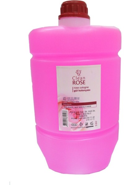 Cleanrose Gül Kolonyası 5000 ml