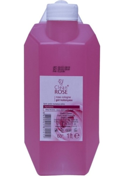 Cleanrose Gül Kolonyası 1000 ml
