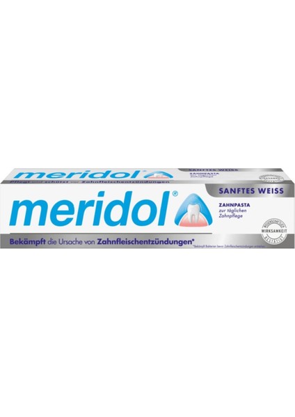 Ağız Bakım Suyu 400 Ml +Meridol Gentle White Diş Macunu 75 Ml