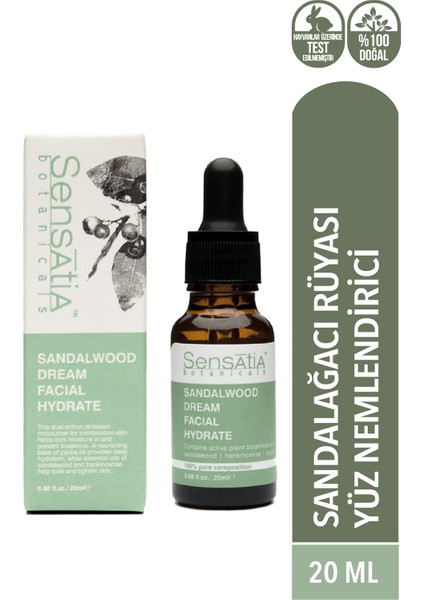 Sandalağacı Rüyası Yüz Nemlendirici 20 ml fiyatları