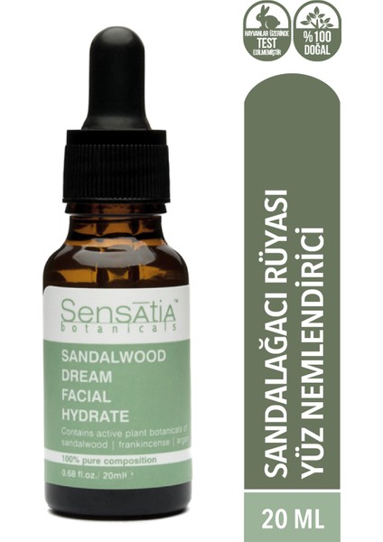 Sandalağacı Rüyası Yüz Nemlendirici 20 ml modelleri